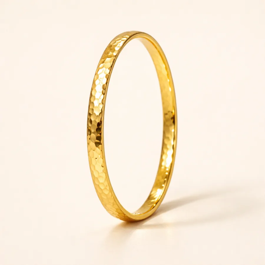 Hammered Bangle