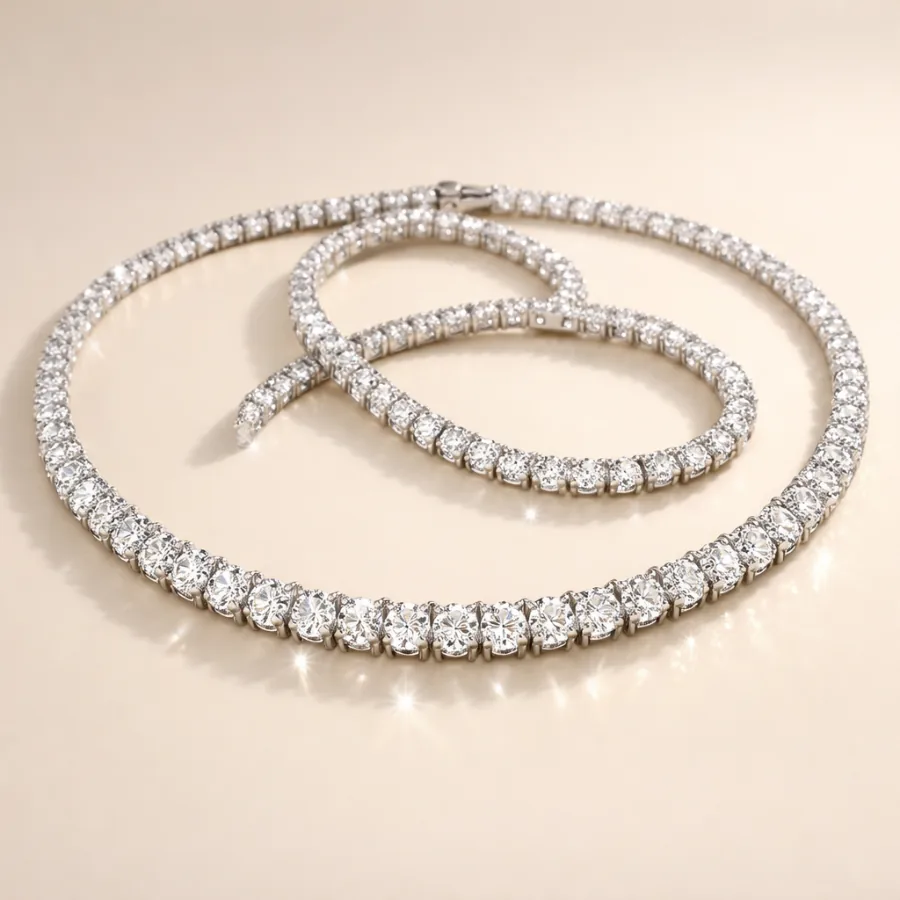 Diamond Tennis Necklace
