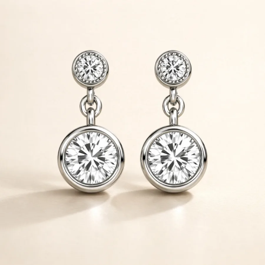 Diamond Bezel Drops